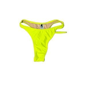 Nice Forplay Neon yellow Sexy Bikini bottoms Size S GREAT CONDITION